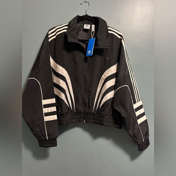 ジャケット adidas Atlanta Cutline Track Top Black adidas | Jackets & Coats | Adidas Atlanta Cut Line Track Top